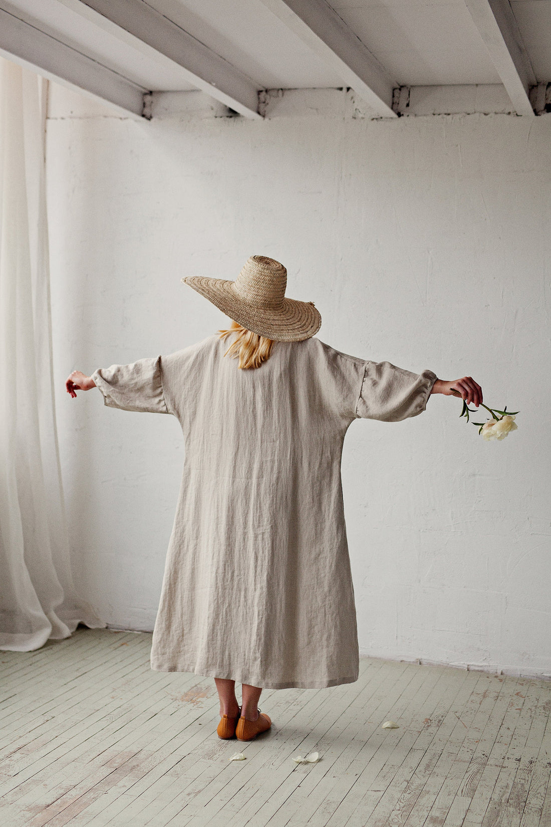 Natural Kimono Dress