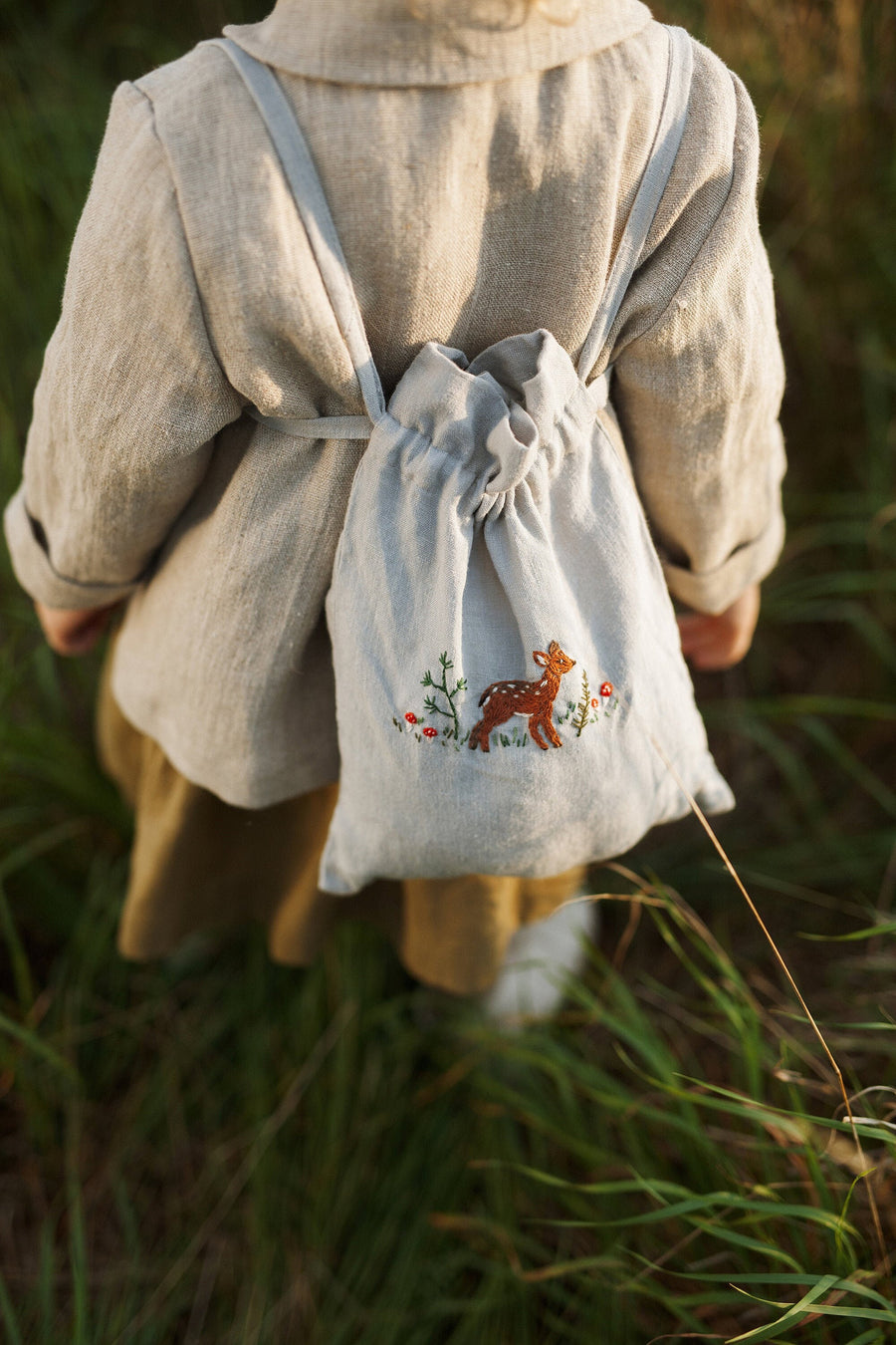 Fawn in the Forest Pouch Bag