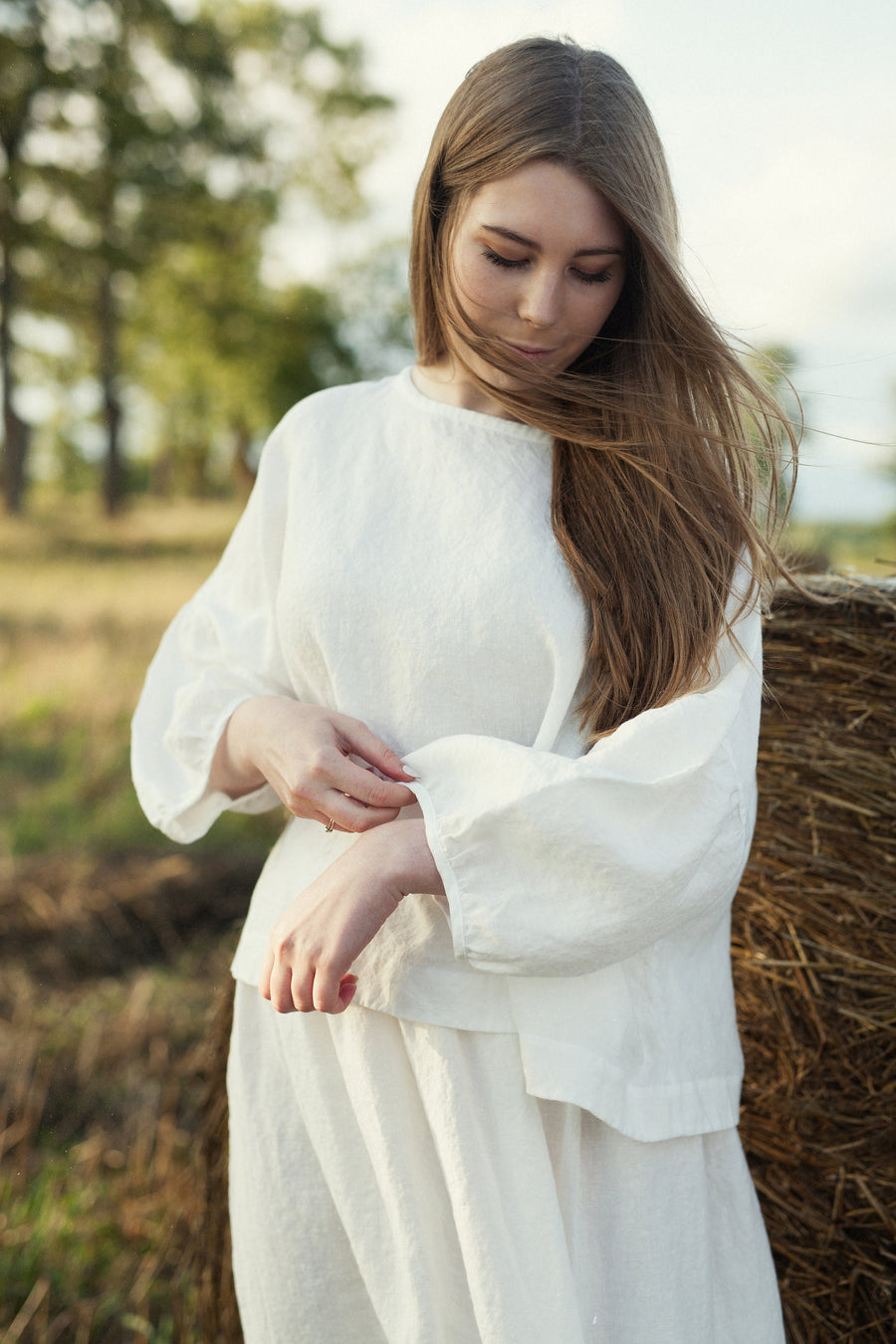 White Kimono Tunic
