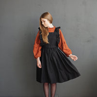 Black Short Vintage Dress