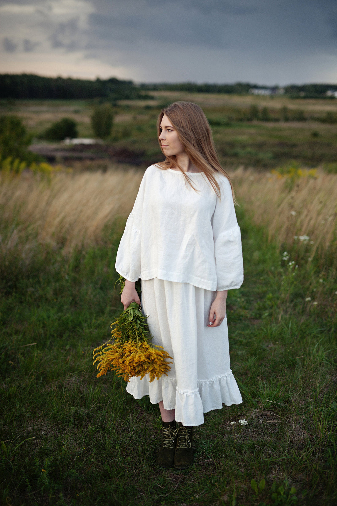 White Kimono Tunic