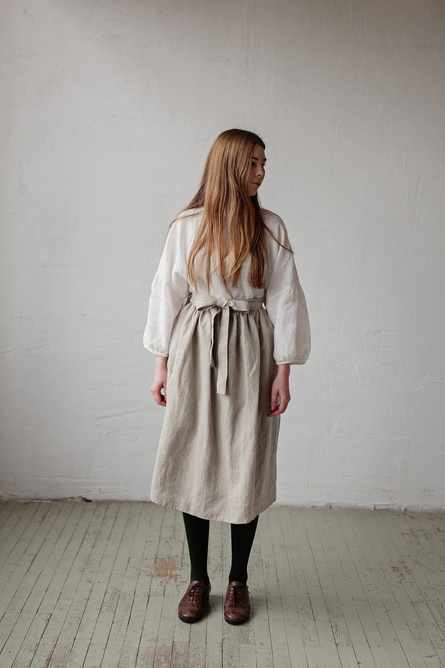Natural Apron Skirt
