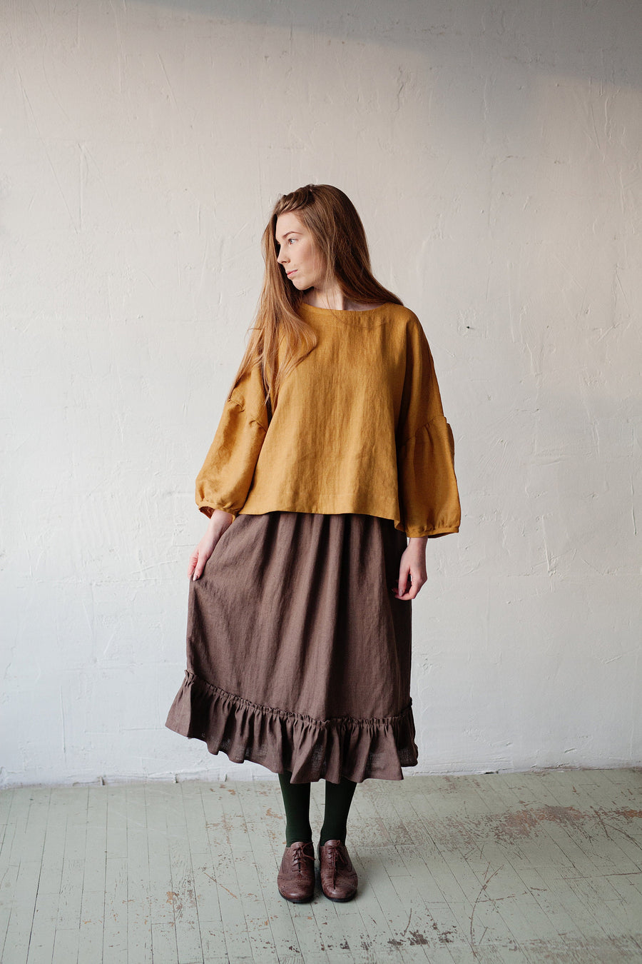 Cacao Victorian Skirt