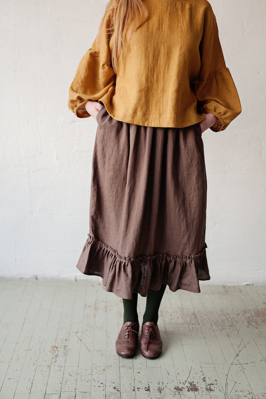 Cacao Victorian Skirt