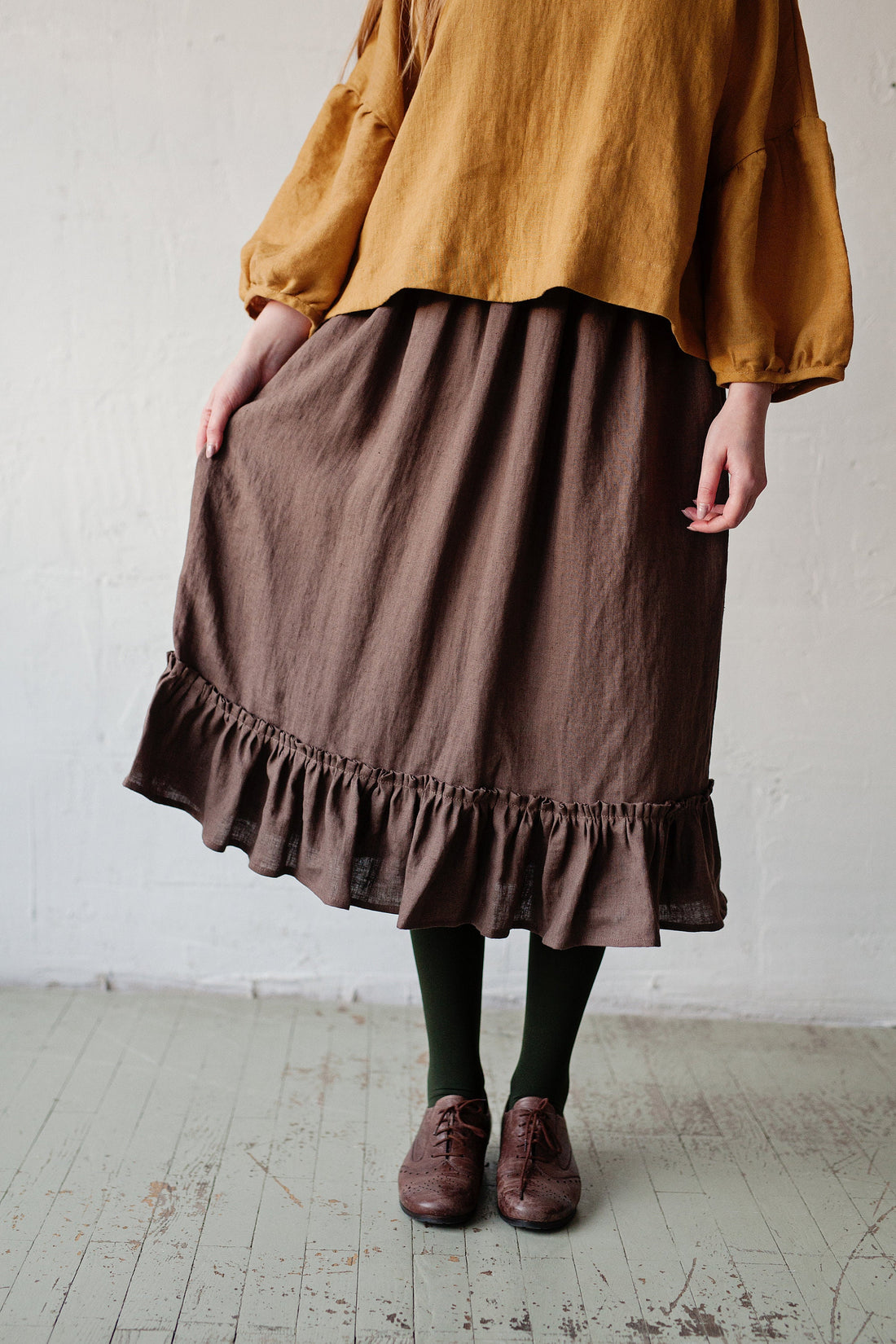 Cacao Victorian Skirt