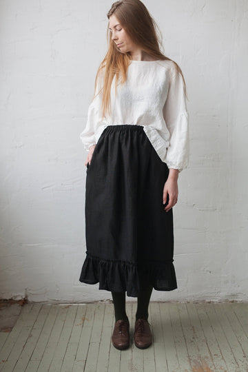 Black Victorian Skirt