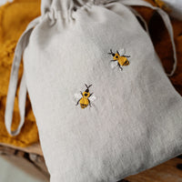 Two Bees Pouch Bag