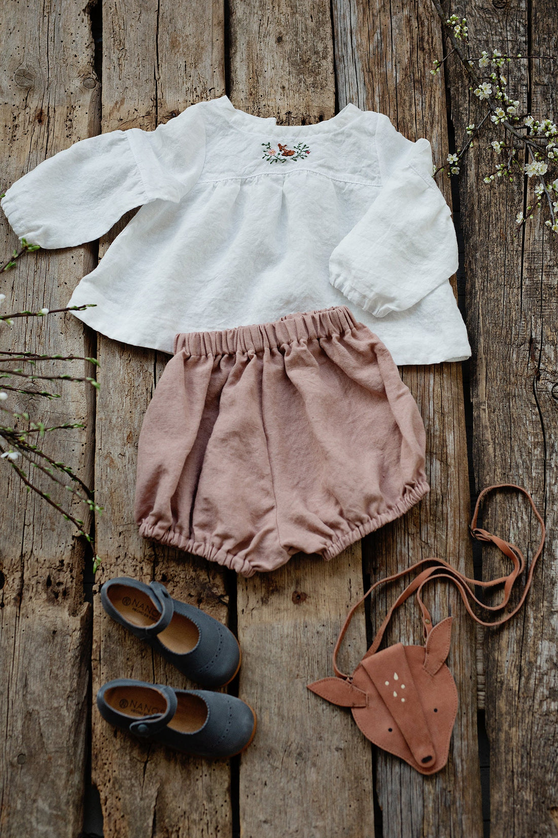Dusty Rose Bloomers