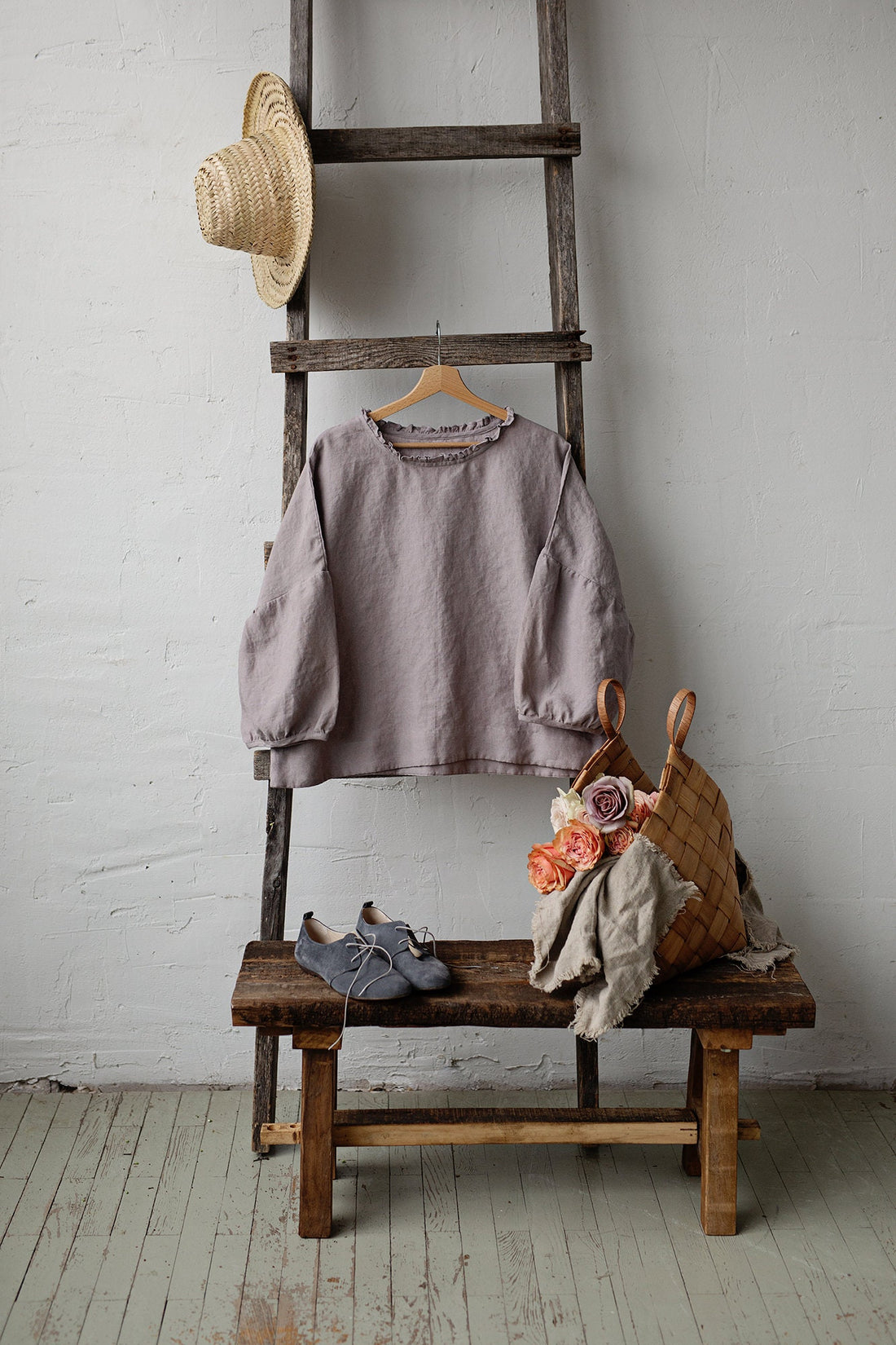 Lavender Romantic Tunic