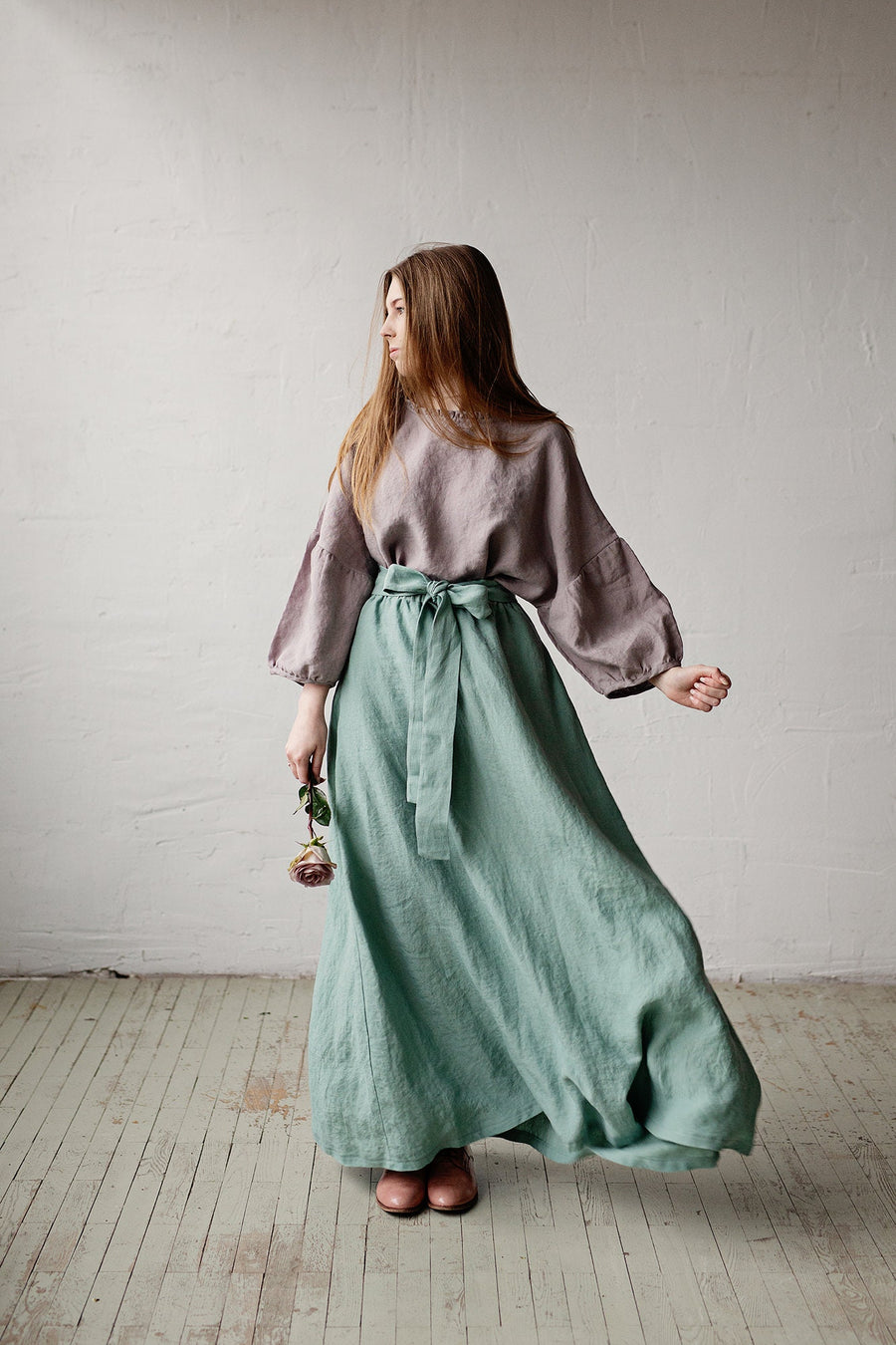 Lavender Romantic Tunic