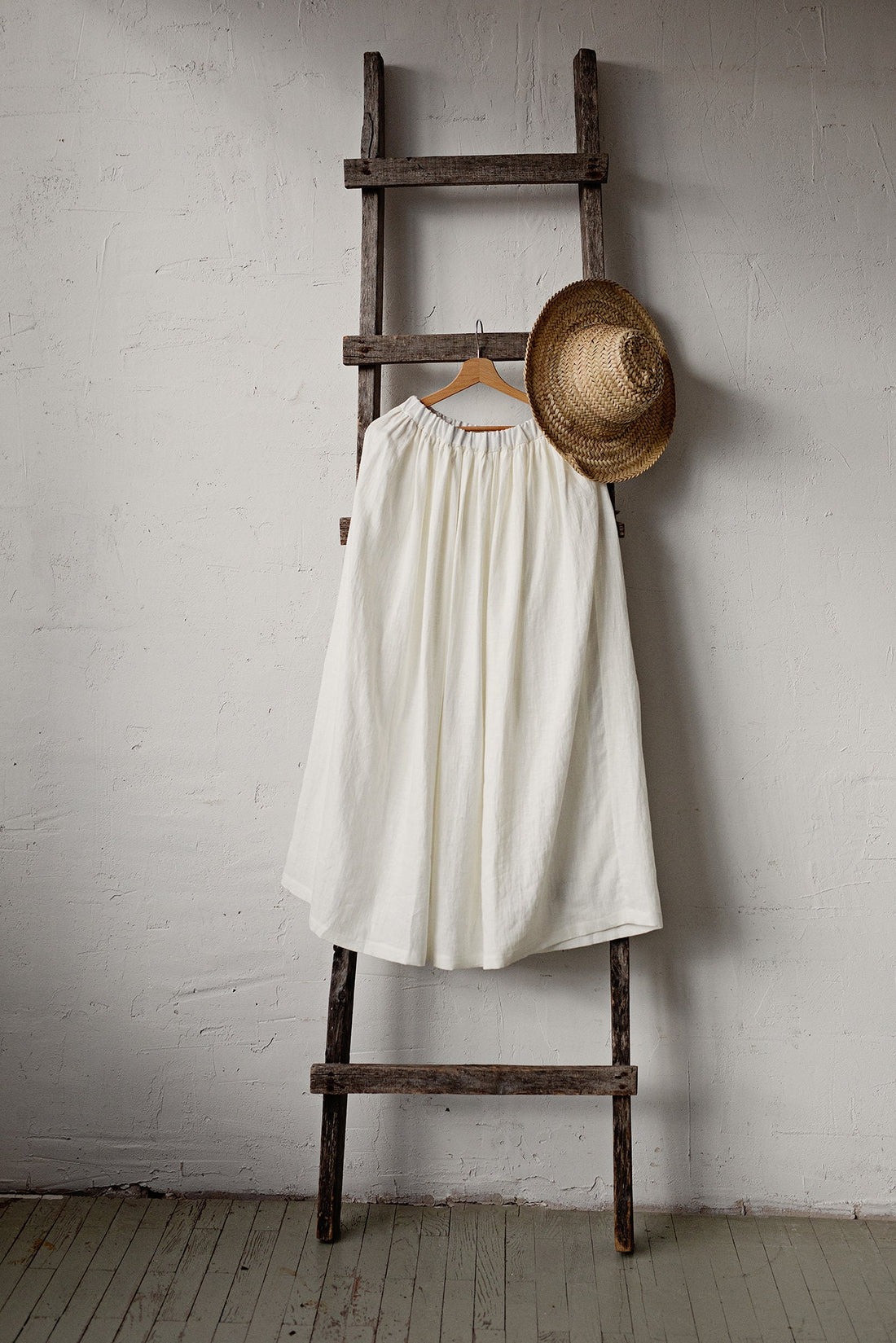 White Long Petticoat
