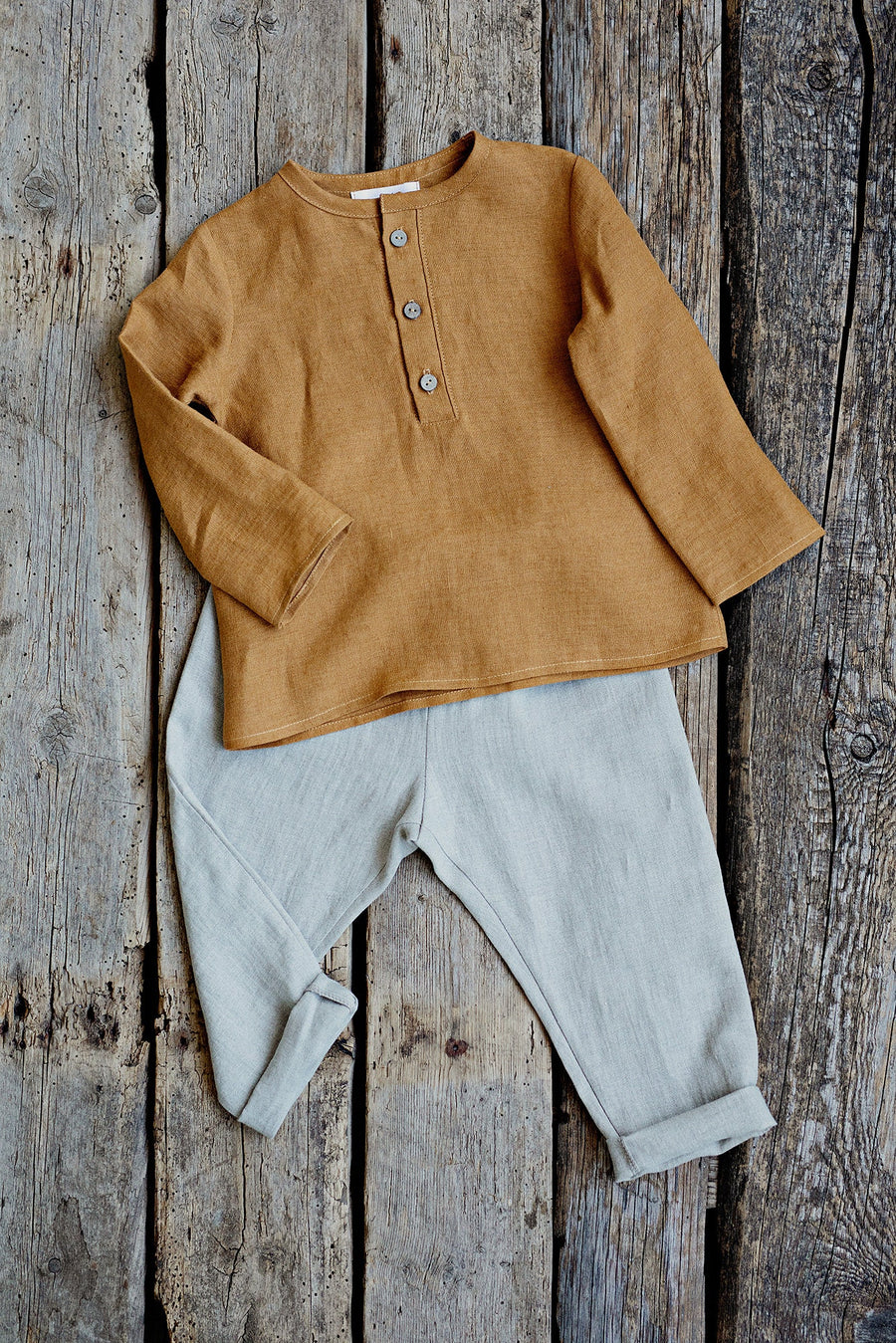 Mustard Long Sleeve Button Shirt