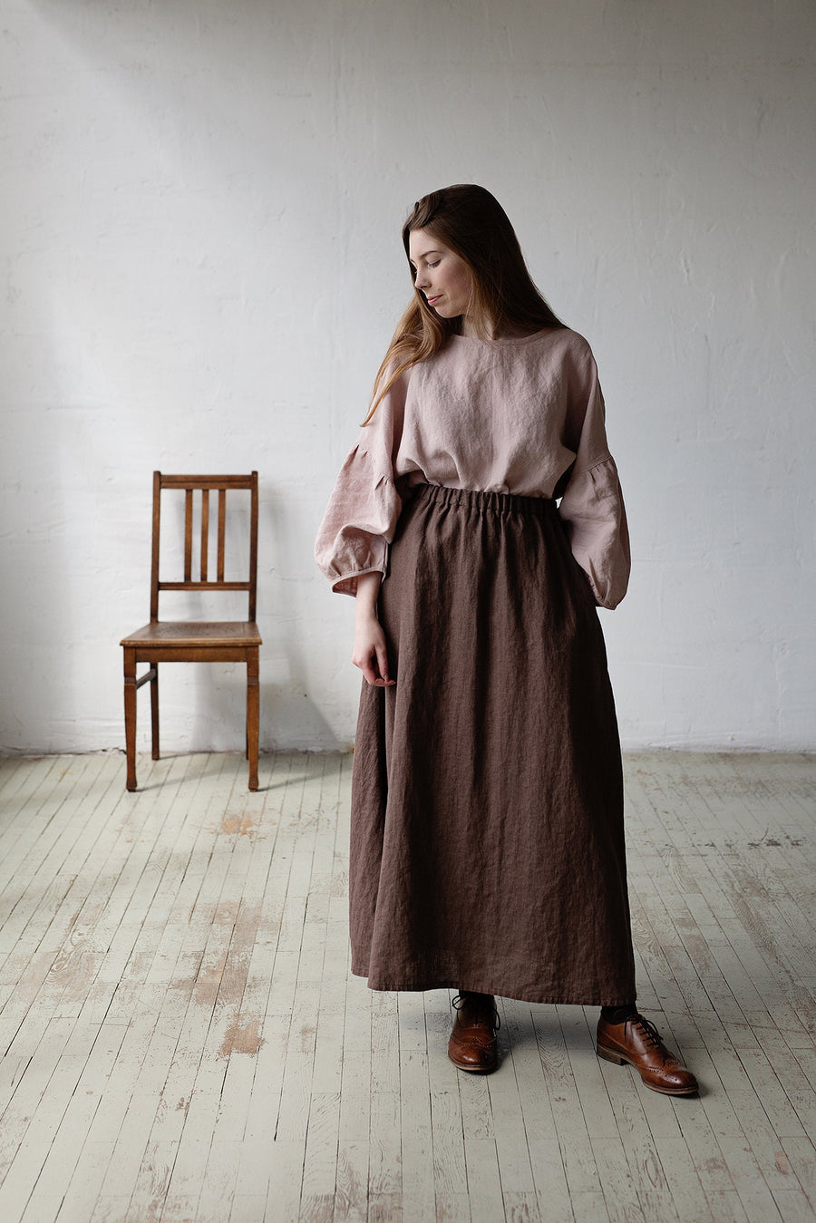 Cacao Paris Long Skirt