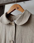 Natural Classic Linen Coat