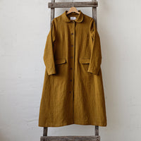 Amber Classic Linen Coat
