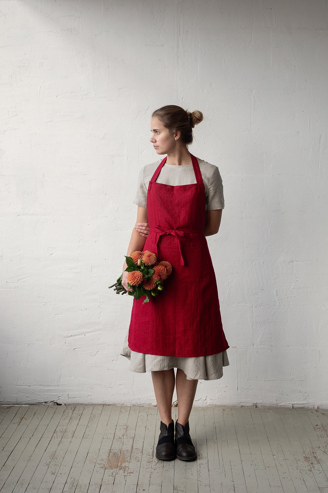 Cherry Traditional Apron