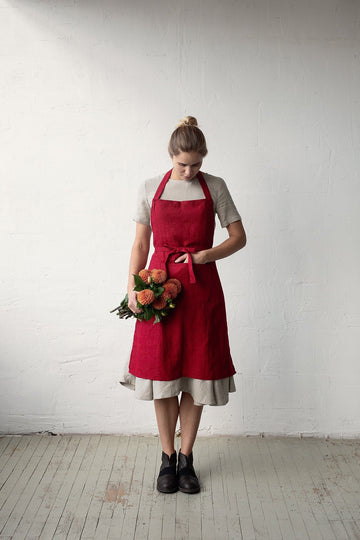 Cherry Traditional Apron
