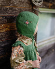 Apple Green Classic Linen Bonnet