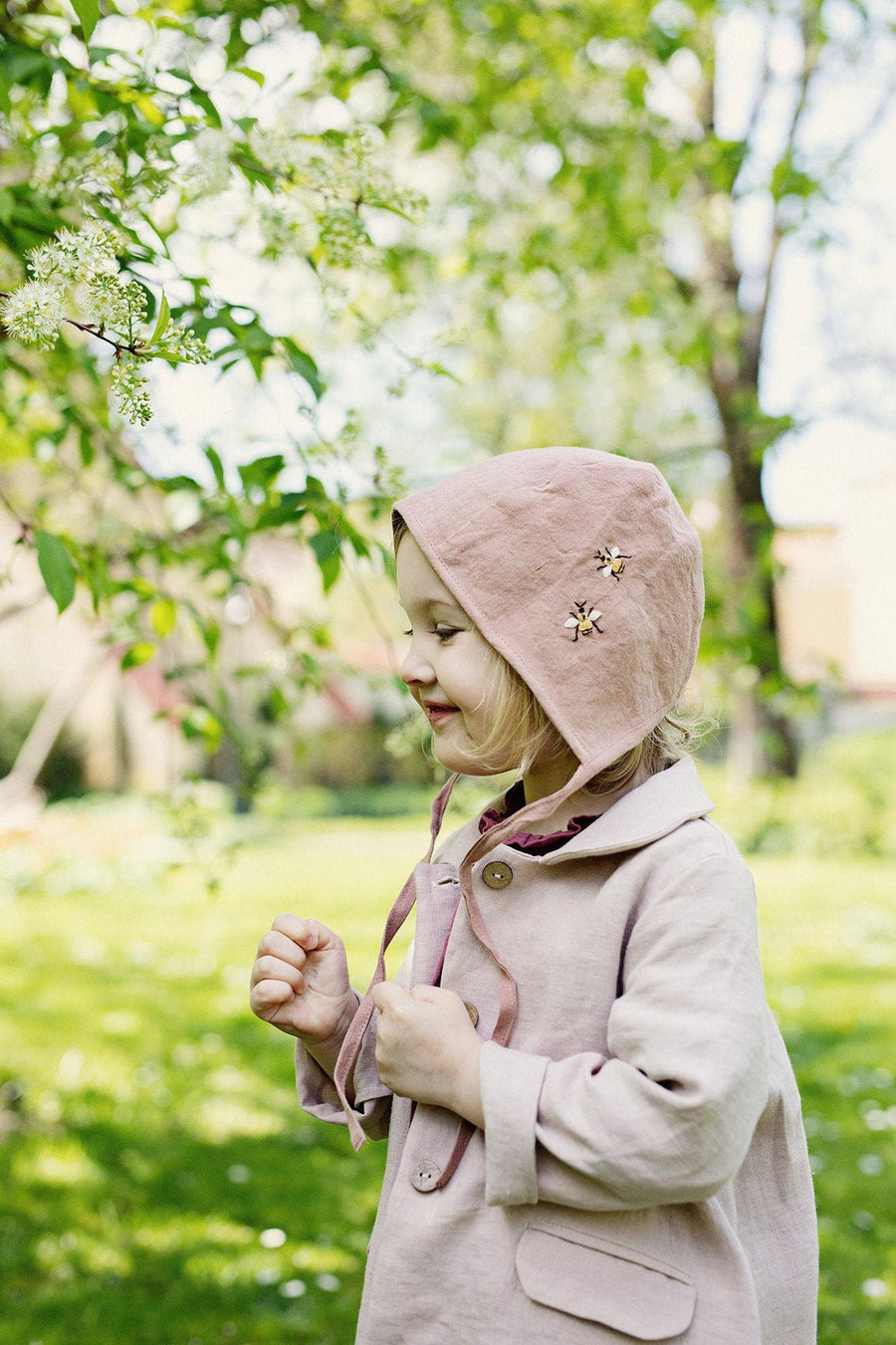 Dusty Rose Classic Bonnet