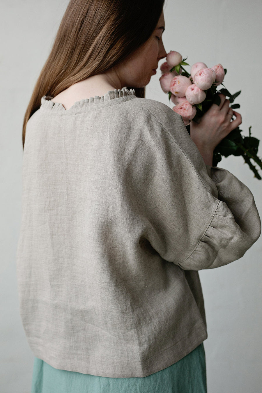 Natural Romantic Tunic