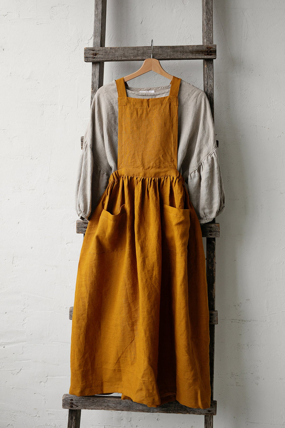 Gold Cottage Dress