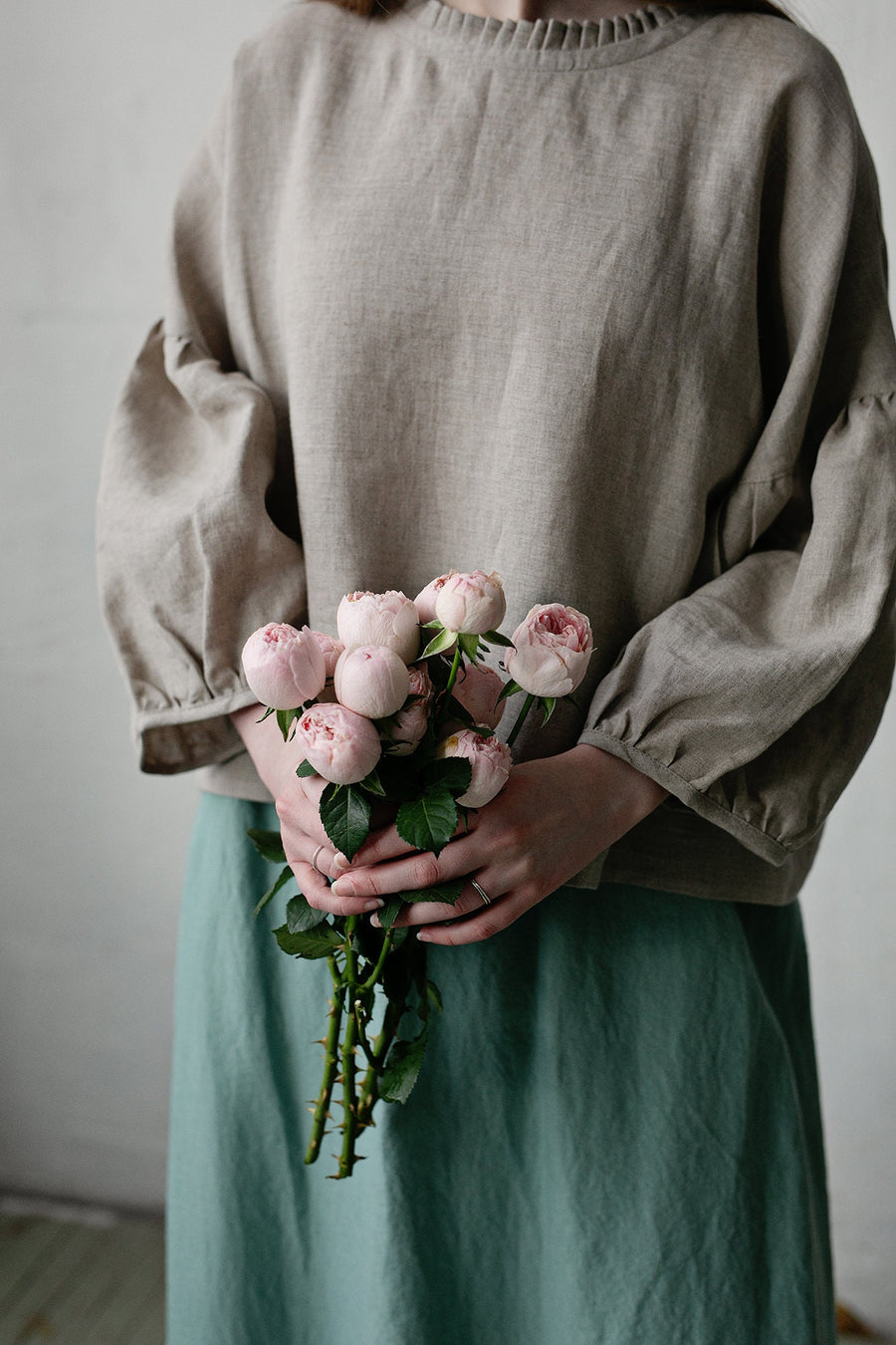 Natural Romantic Tunic