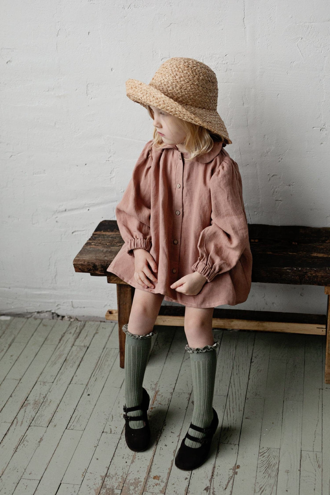 Dusty Rose Tunic Dress