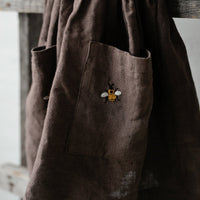 Cacao Exclusive Cross Back Pinafore