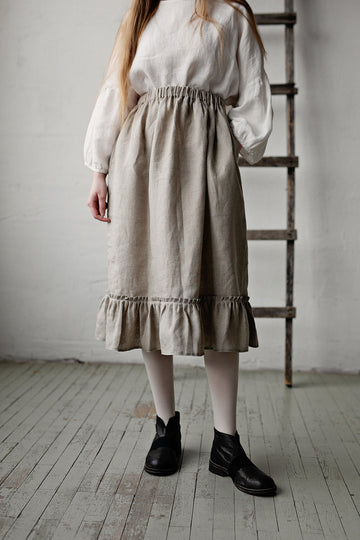 Natural Victorian Skirt