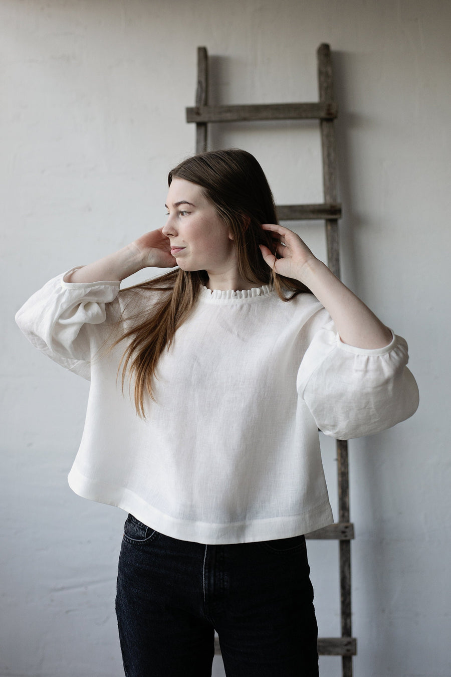 White Romantic Tunic