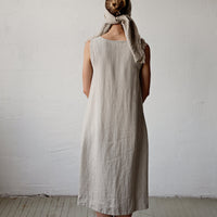 Natural Sleeveless Dress