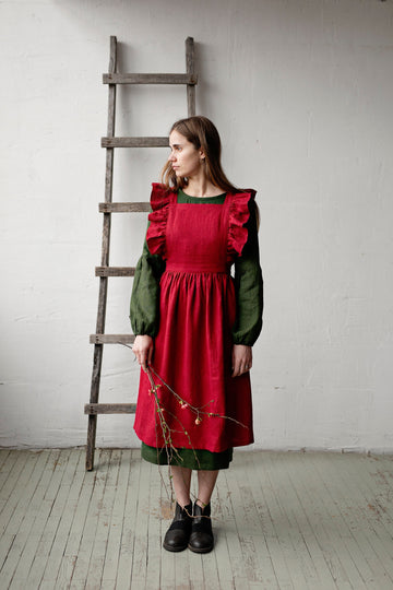 Cherry Midi Vintage Apron