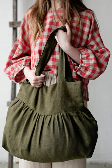Moss Green Sunday Bag