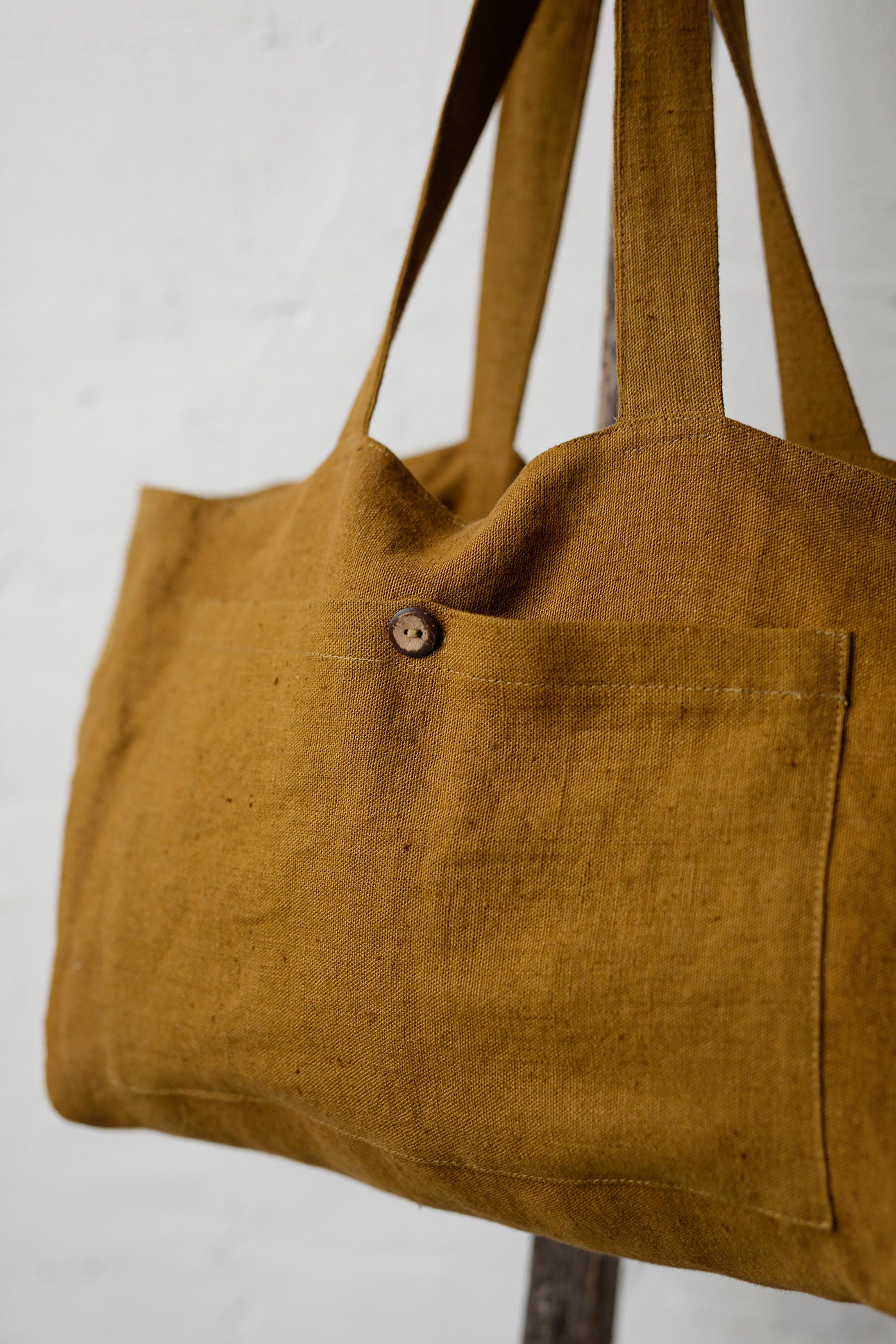 Amber Classic Linen Bag