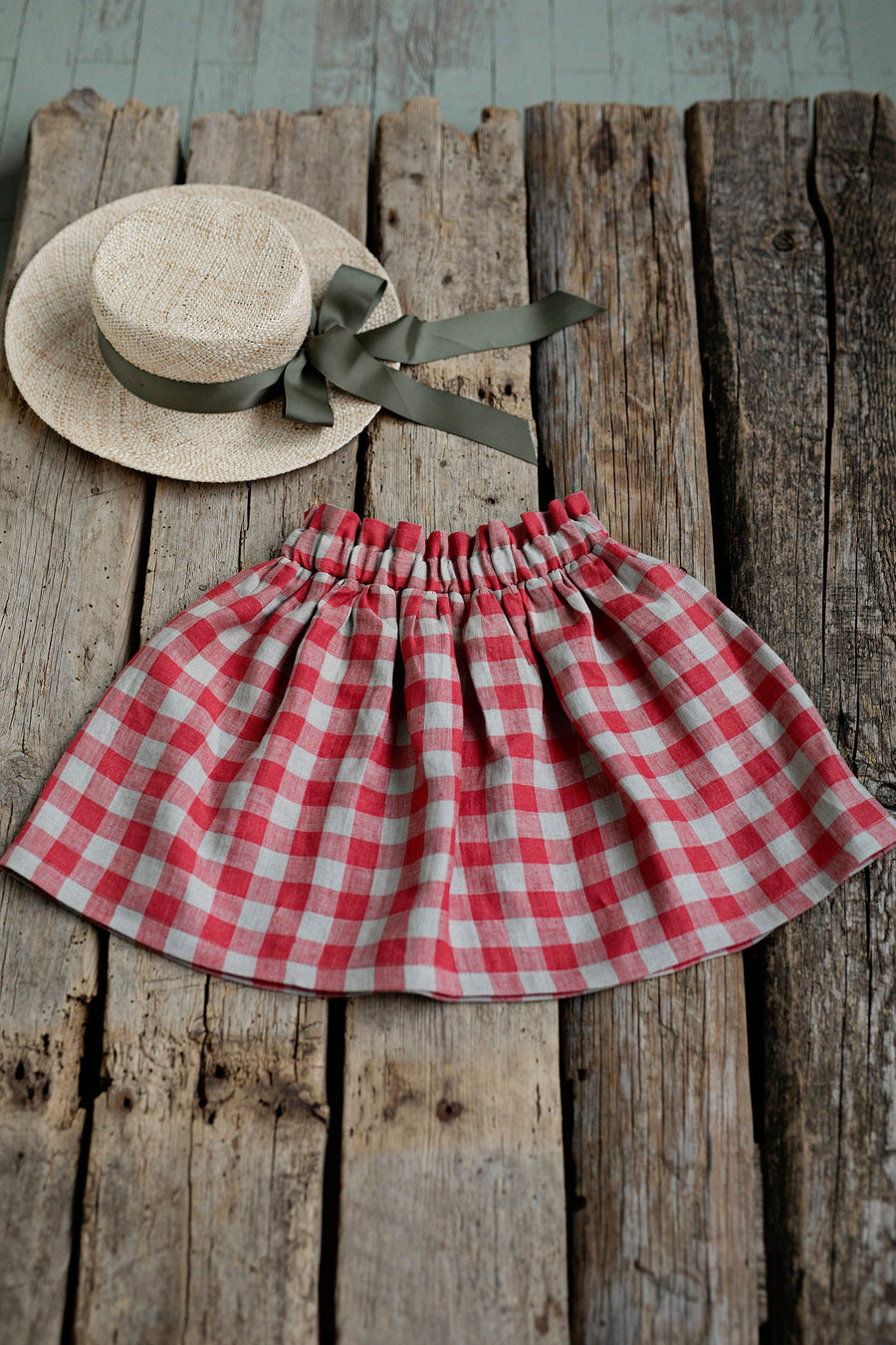 Garden Festive Midi  Skirt