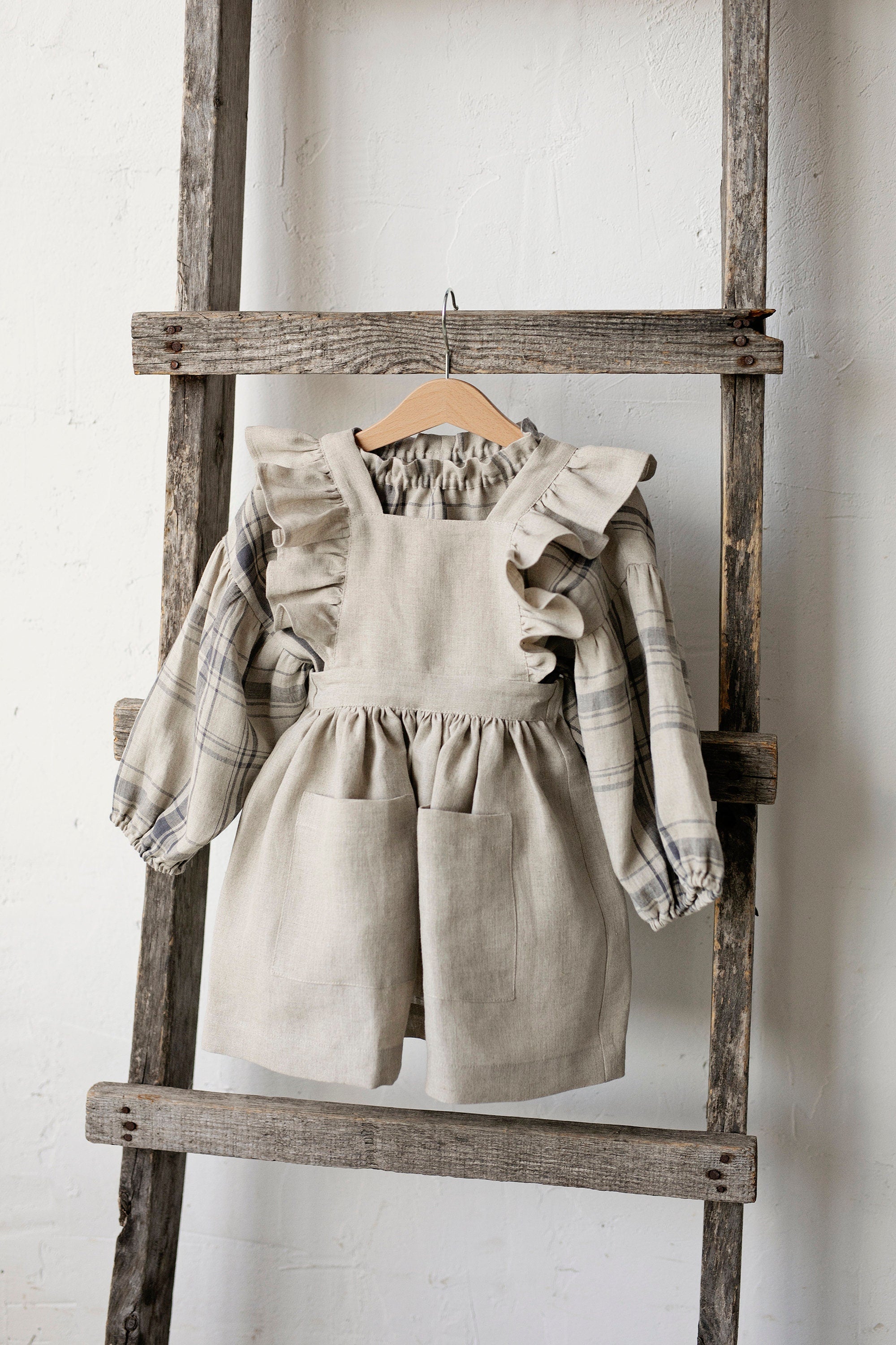 Butter Knit - Parachute Hem Tunic - Animal Palm