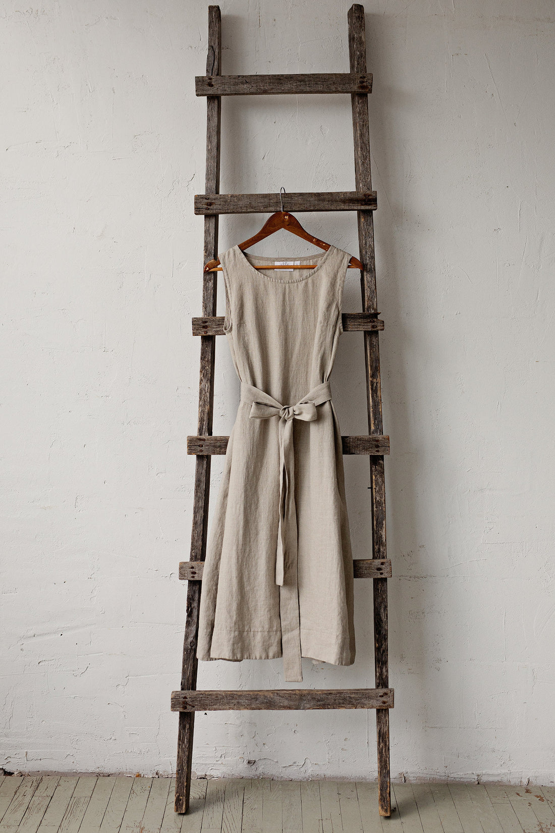 Natural Sleeveless Dress