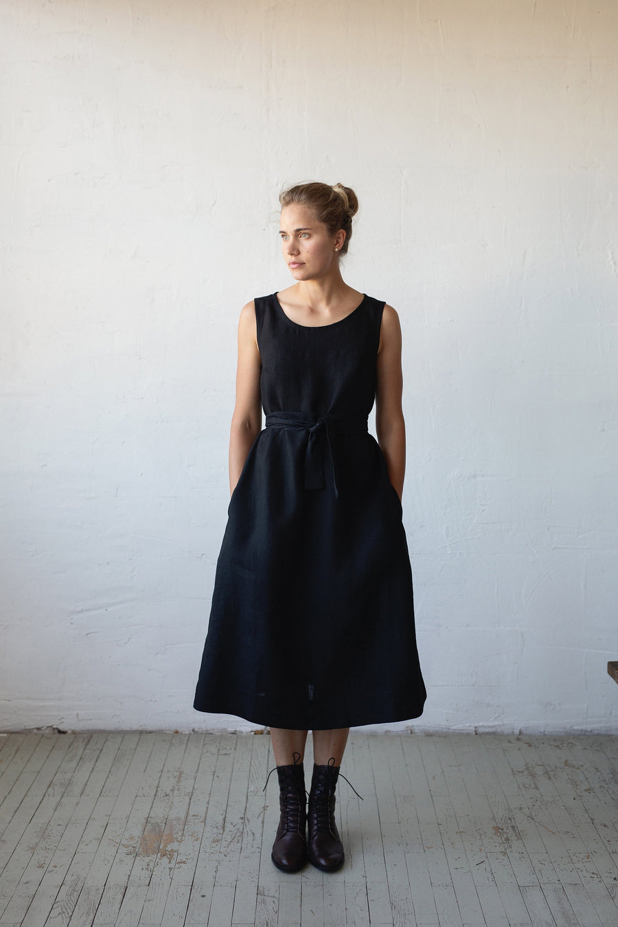 Black Sleeveless Dress