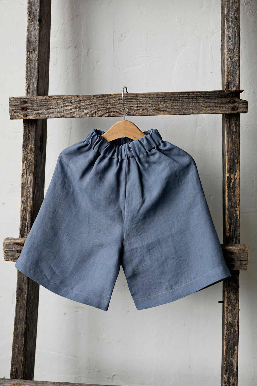 Dusty Blue Short Culottes