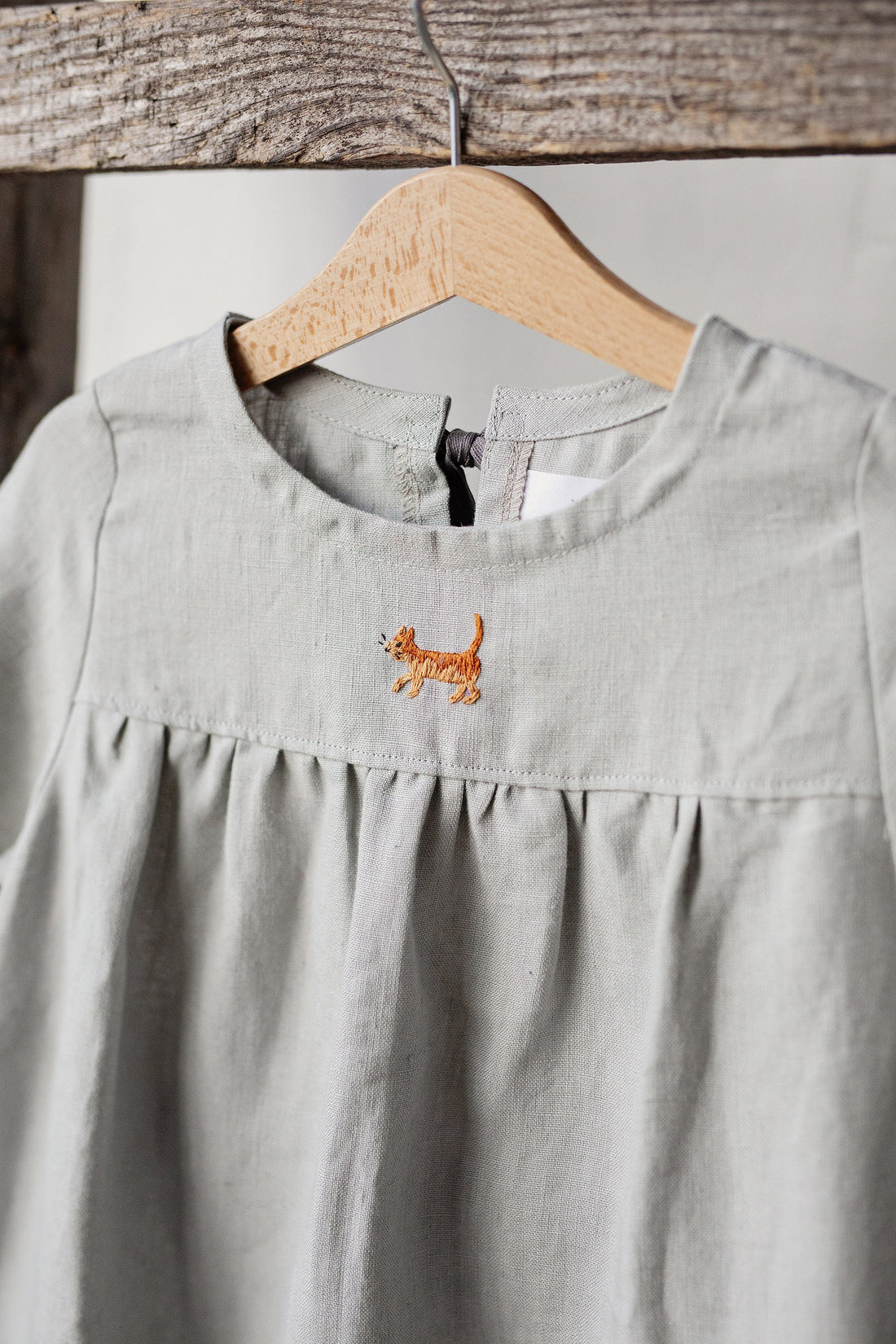Fog Grey Summer Dress