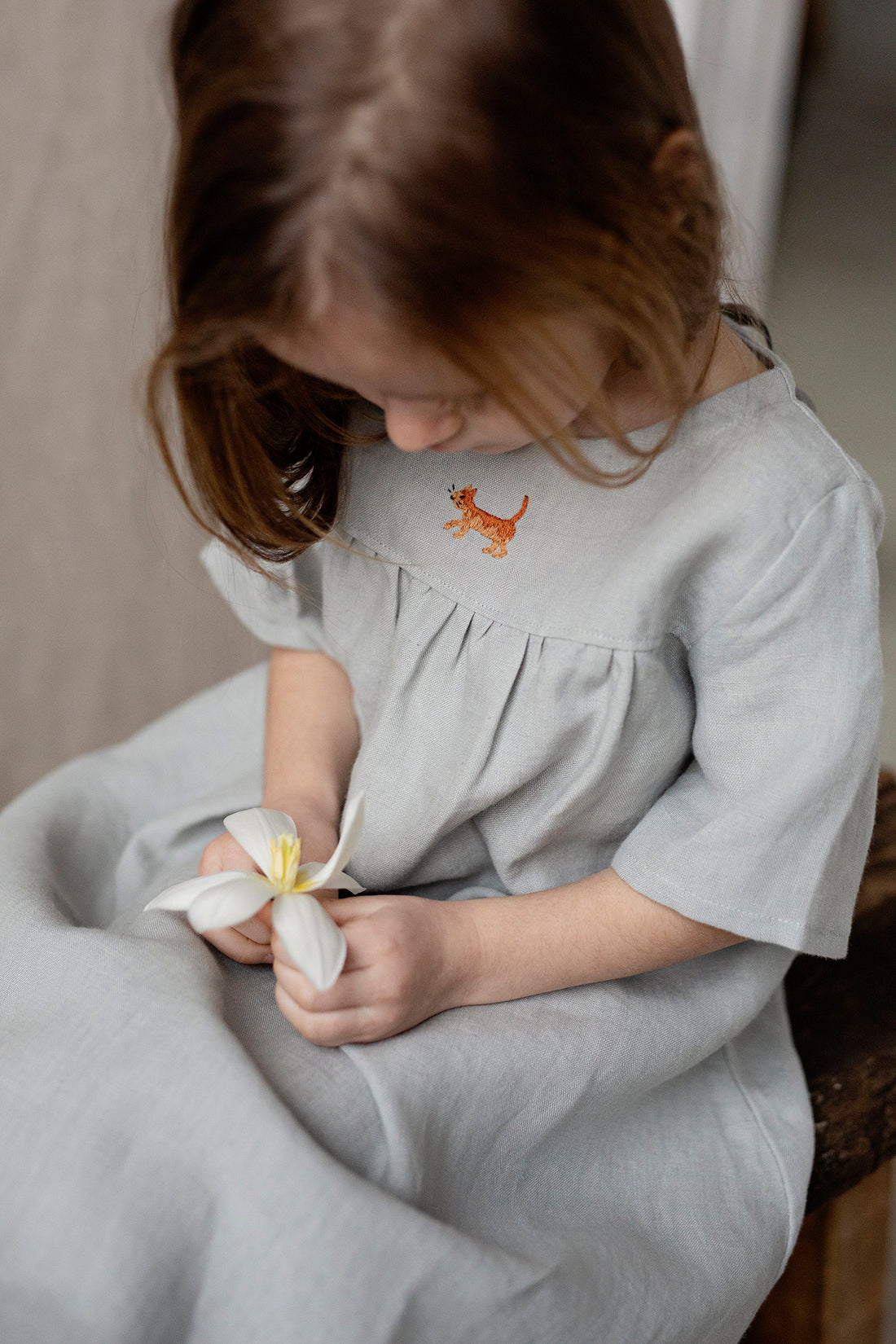 Fog Grey Summer Dress