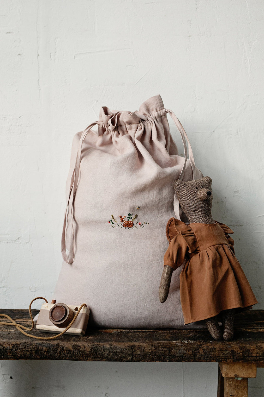 Fawn in the Meadow Pouch Bag
