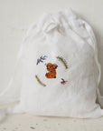 Baby Rabbit Linen Backpack