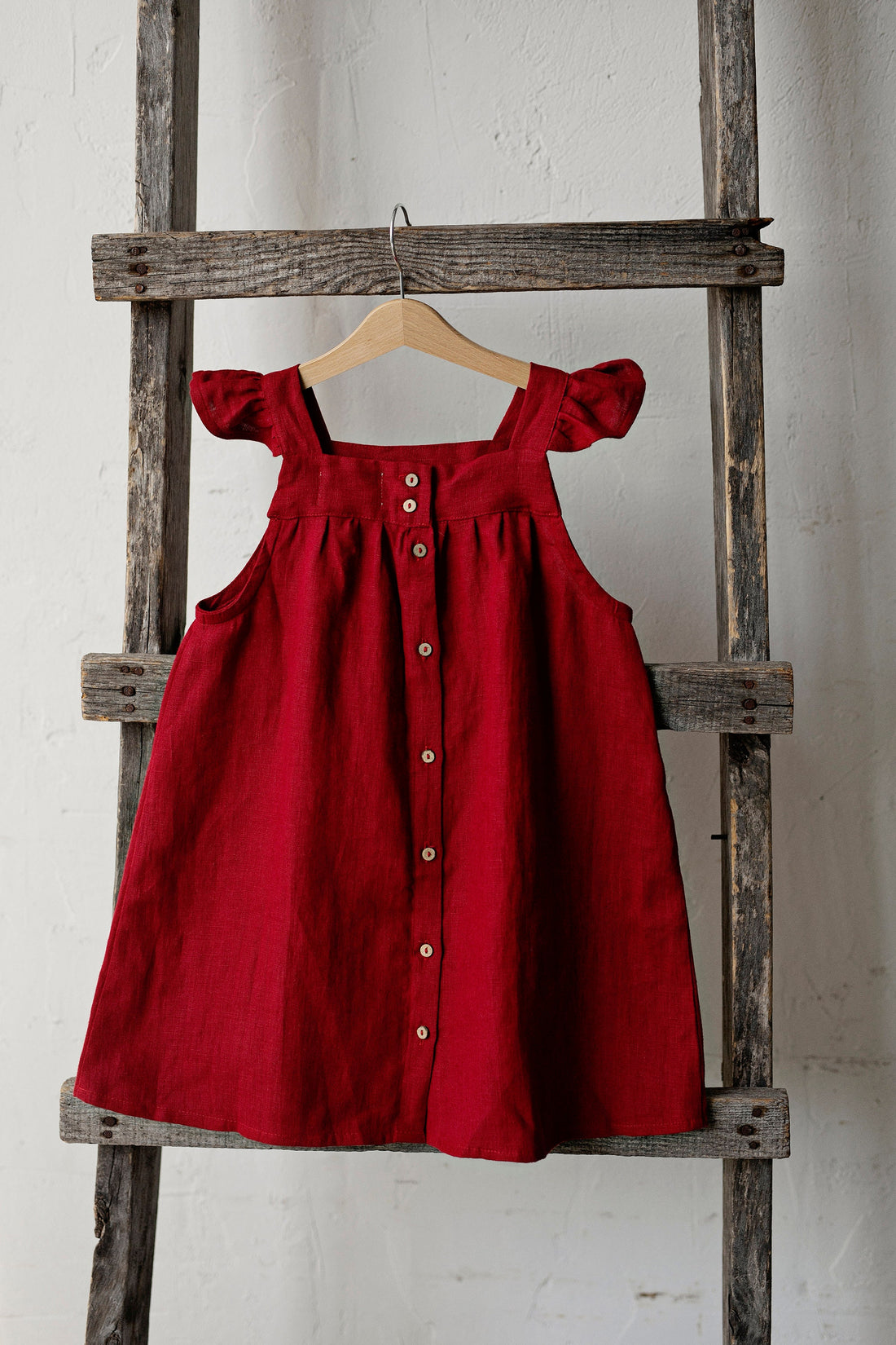 Cherry Pinafore Dress