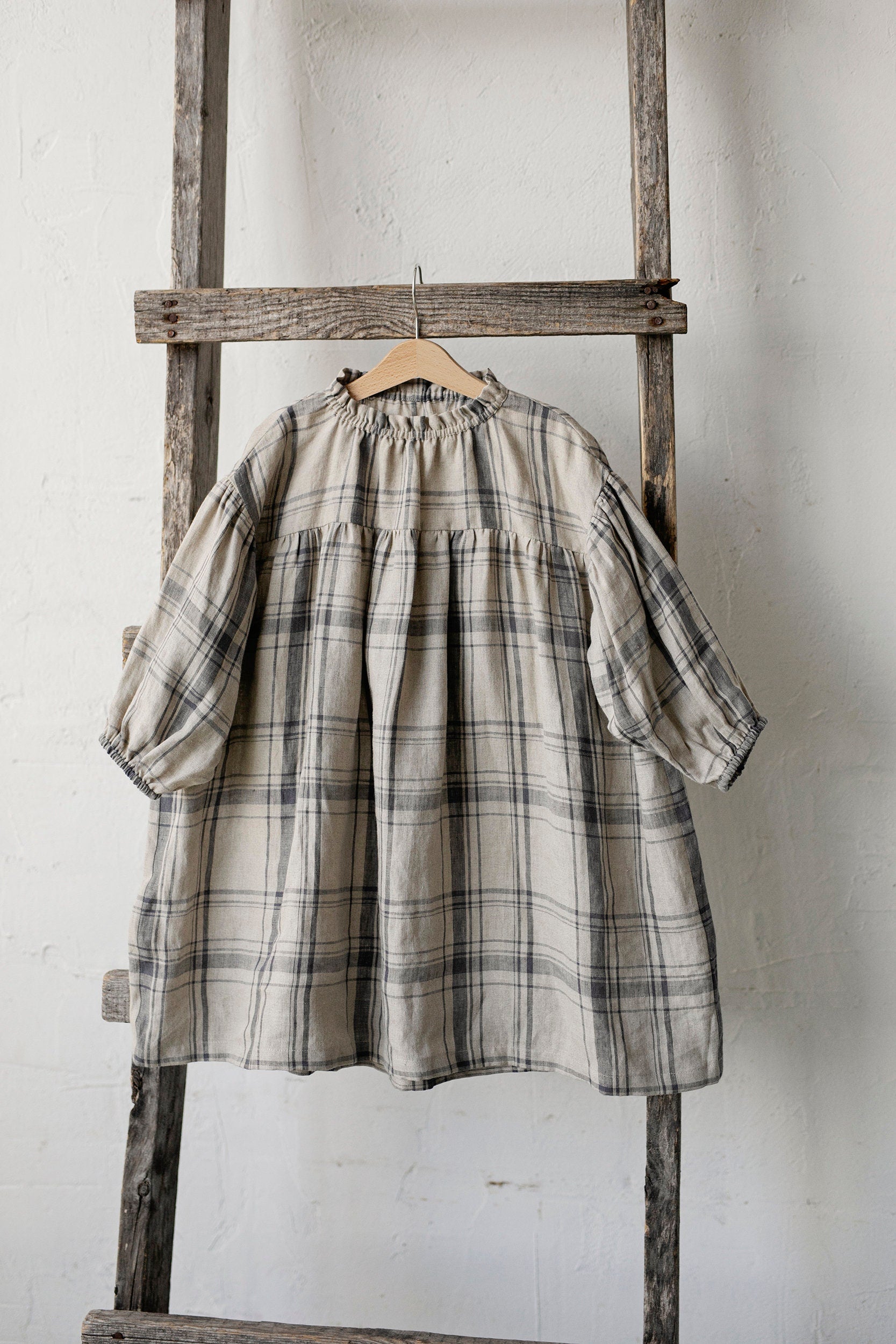Cottage Parachute Linen Dress allthebeautifullinen Cottage Parachute Linen Dress allthebeautifullinen