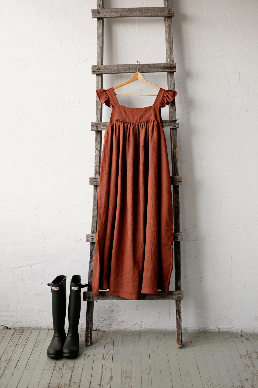 Rust Prairie Dress