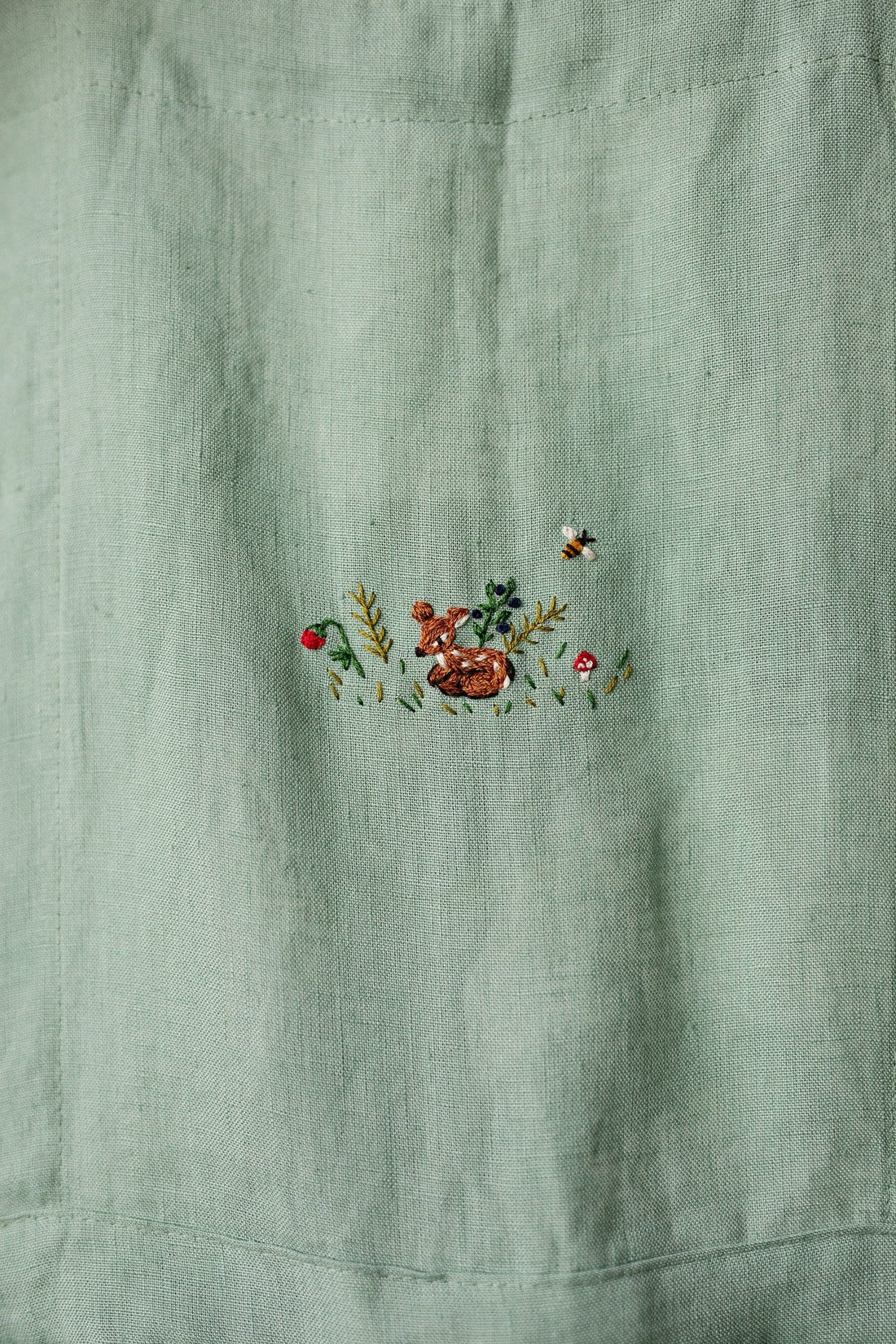 Mint Midi Cross Back Pinafore