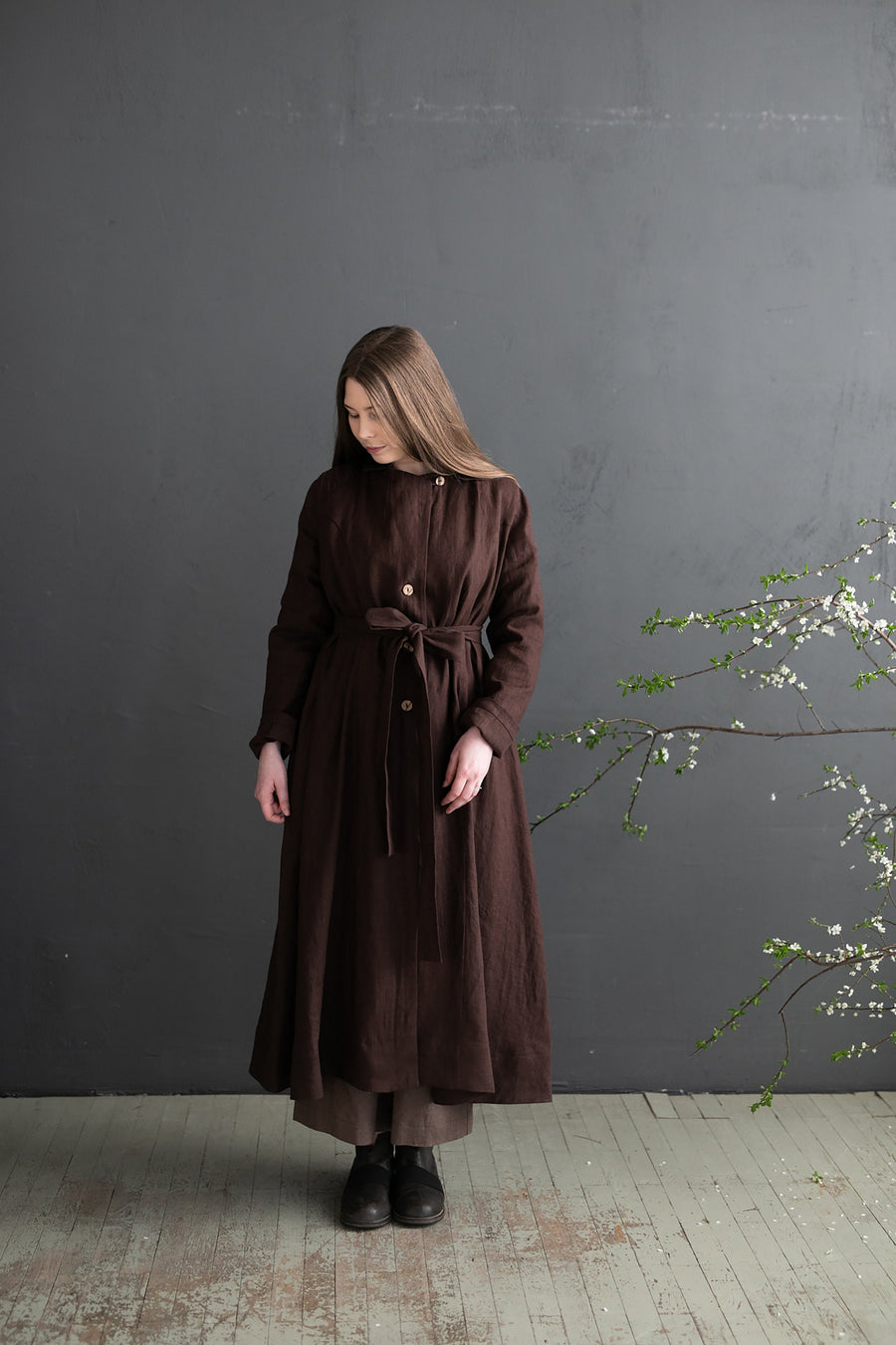 Chocolate Emma Coat