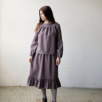 Mauve Victorian Skirt