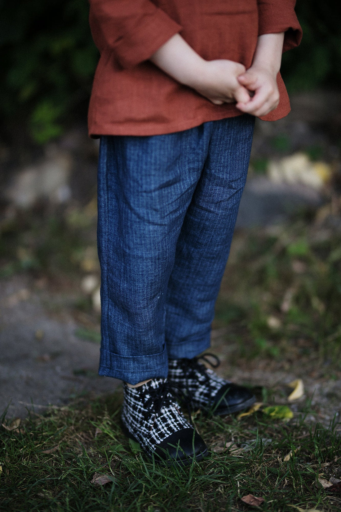 Blue Stripe Pants